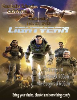 Lightyear Movie flyer